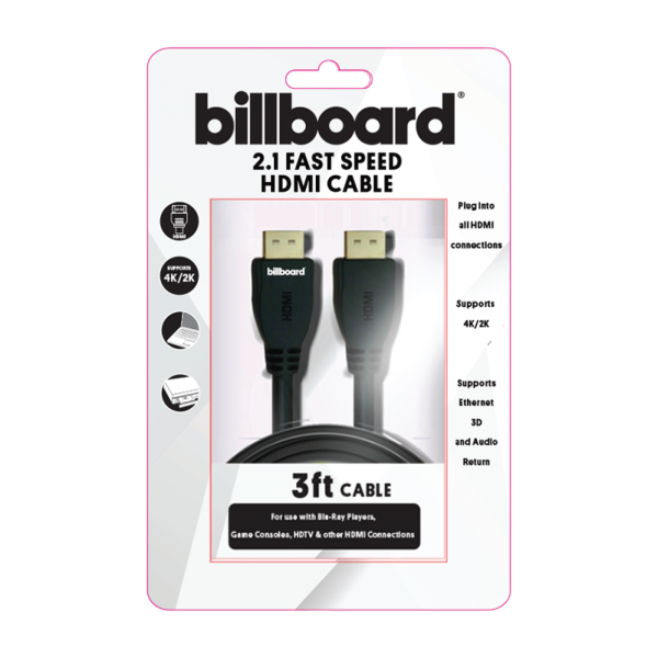 Billboard 3ft HDMI cable