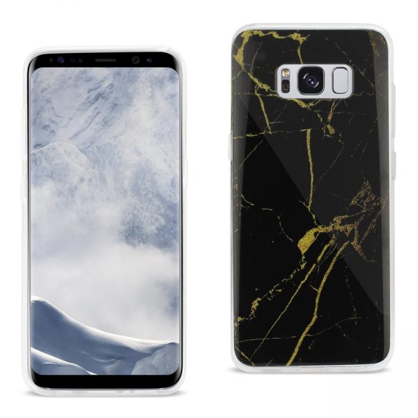 Reiko Samsung Galaxy S8/ Sm Streak Marble iPhone Cover In Black