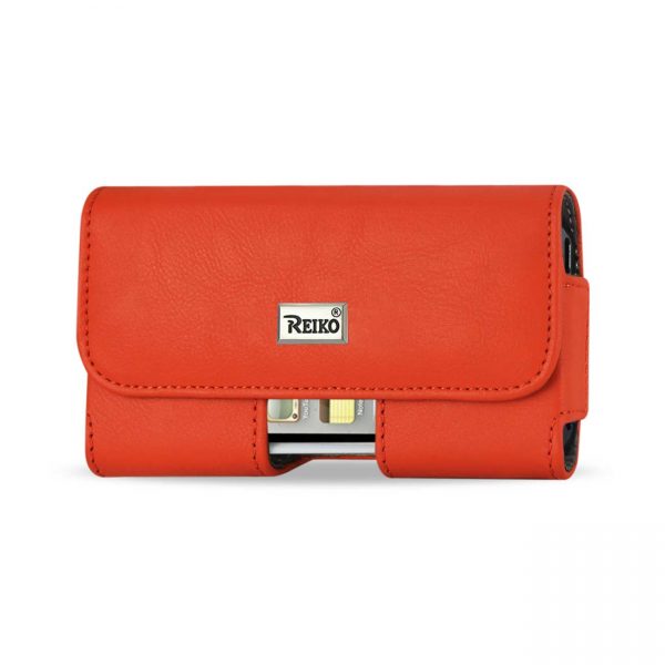 HORIZONTAL POUCH WITH EASY TAKE OUT DESIGN SAMSUNG GALAXY S III I9300 IN ORANGE (5.51X2.91X0.51 INCHES PLUS)