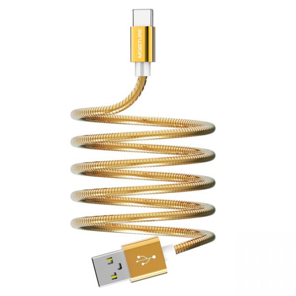 High Speed Type-C Data Cable in Gold