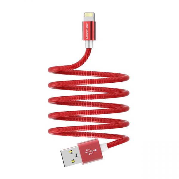 Moisture 2.6A Premium Full Hi-Speed Data Cable In Red