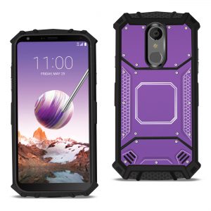 LG STYLO 4 Metallic Front Cover Case In Purple