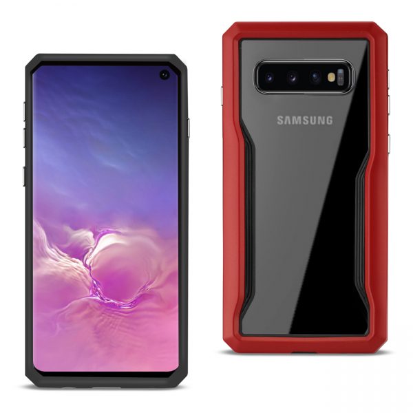 SAMSUNG GALAXY S10 Protective Cover In Red