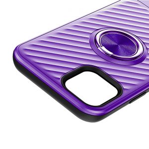 APPLE IPHONE 11 Case with Ring Holder In Purple
