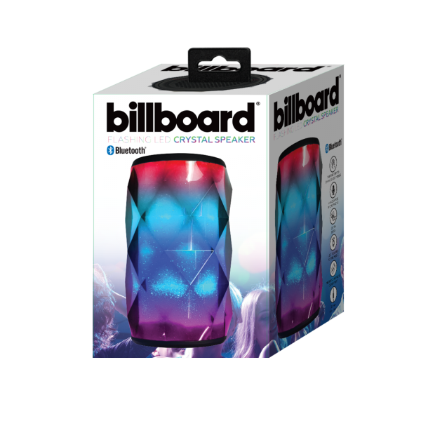 Billboard Bluetooth Flashing LED Wireless Speaker With Mic, Touch control light