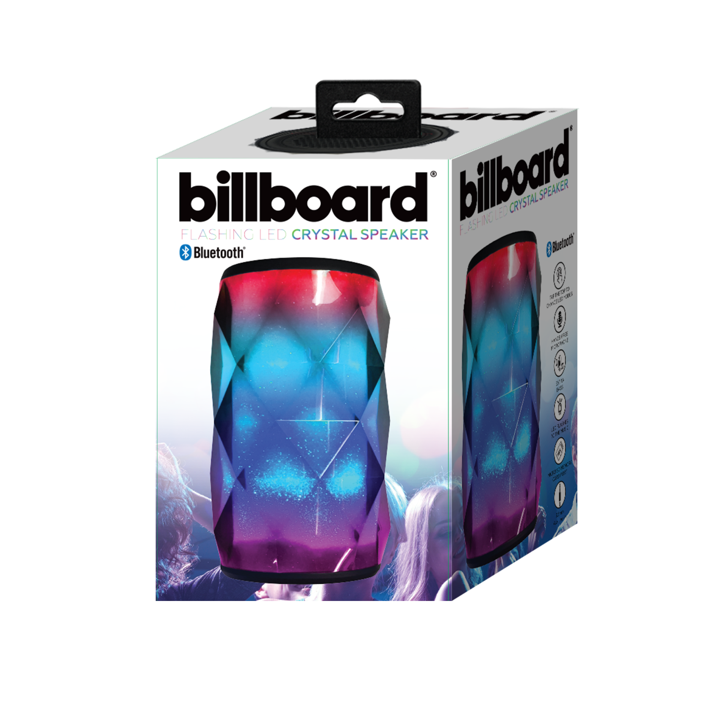 Billboard Bluetooth Flashing LED Wireless Speaker With Mic, Touch ...