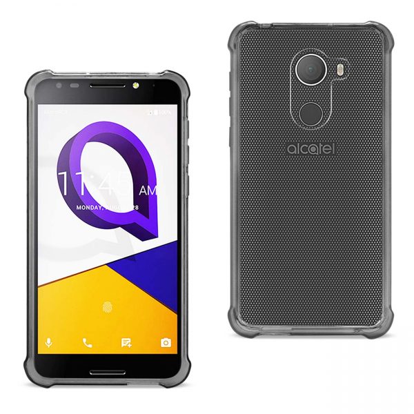 Reiko Alcatel Walters Clear Bumper Case With Air Cushion Protection In Clear Black