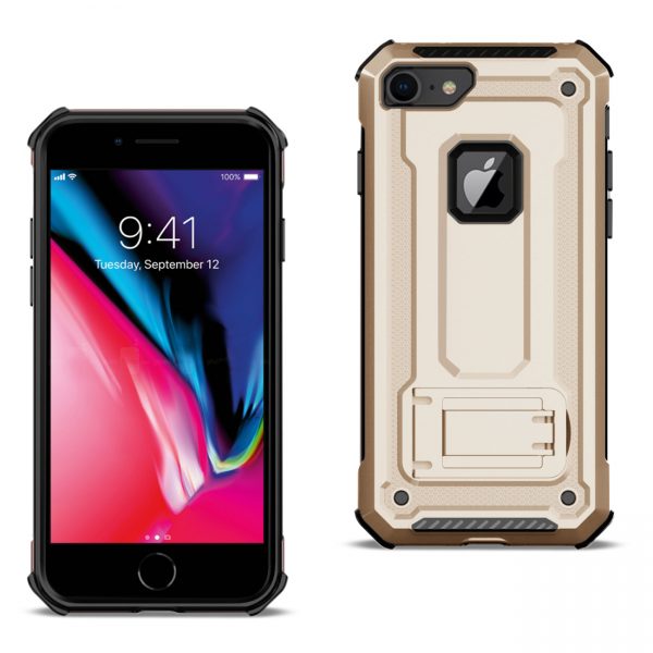 APPLE IPHONE 8 Case With Kickstand In Gold