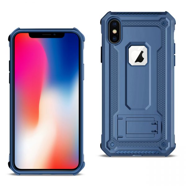 APPLE IPHONE XS Case With Kickstand In Blue
