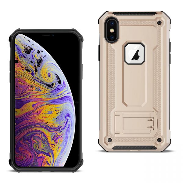 APPLE IPHONE XS MAX Case With Kickstand In Gold