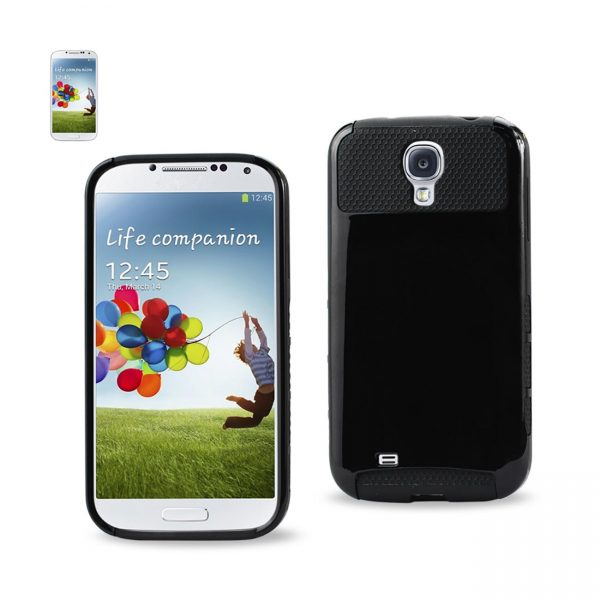 REIKO SAMSUNG GALAXY S4 CASE WITH CHIP AND CARD HOLDER IN BLACK