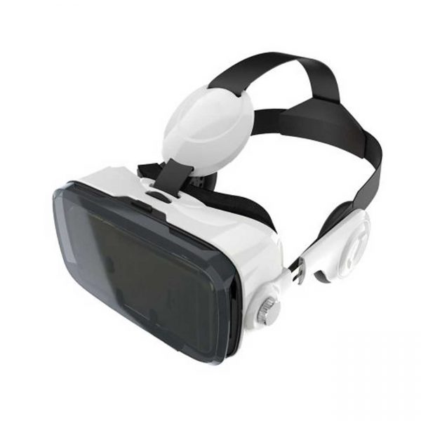 3D VIRTUAL REALITY BOX (VR BOX) GLASSES FOR 3.5 TO 6 INCH PHONES WITH BLUTOOTH CONTROL IN BLACK