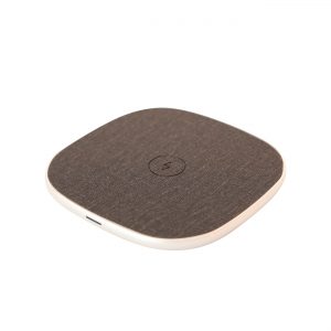 Fast Charge Wireless Charging Pad In Silver